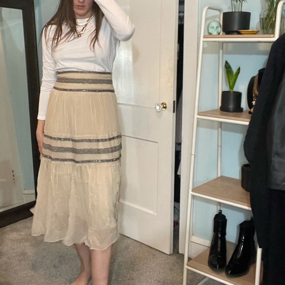 Pale Cream Skirt